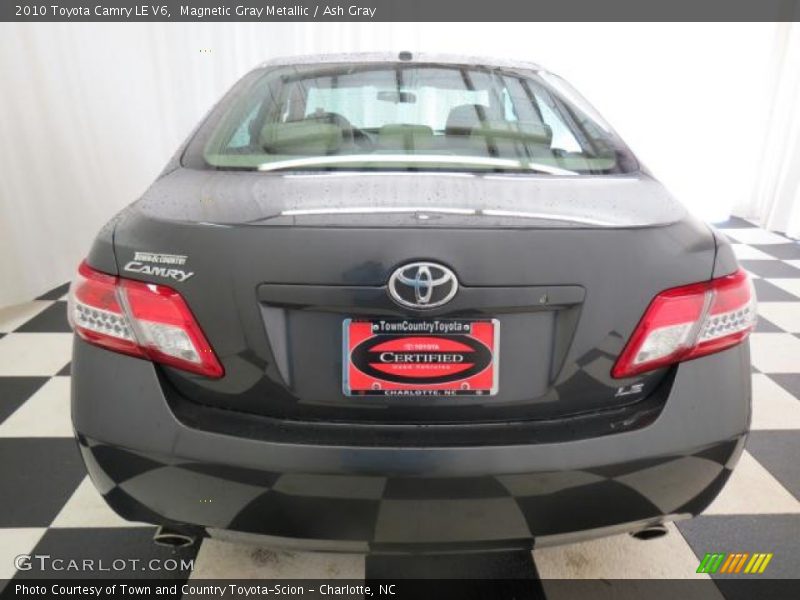 Magnetic Gray Metallic / Ash Gray 2010 Toyota Camry LE V6