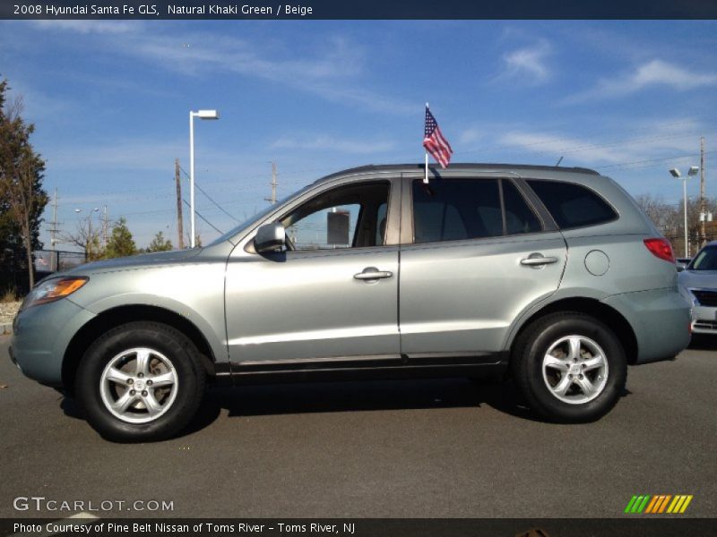  2008 Santa Fe GLS Natural Khaki Green