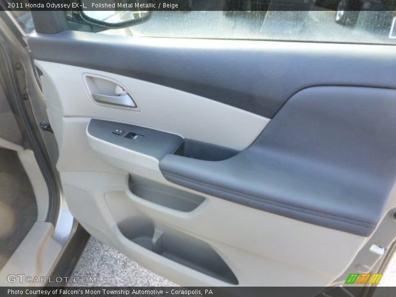 Polished Metal Metallic / Beige 2011 Honda Odyssey EX-L