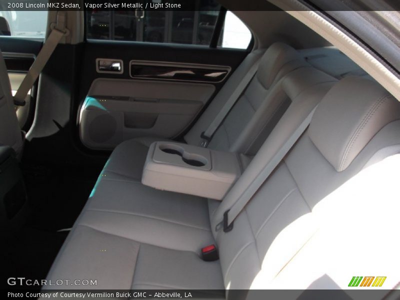 Vapor Silver Metallic / Light Stone 2008 Lincoln MKZ Sedan