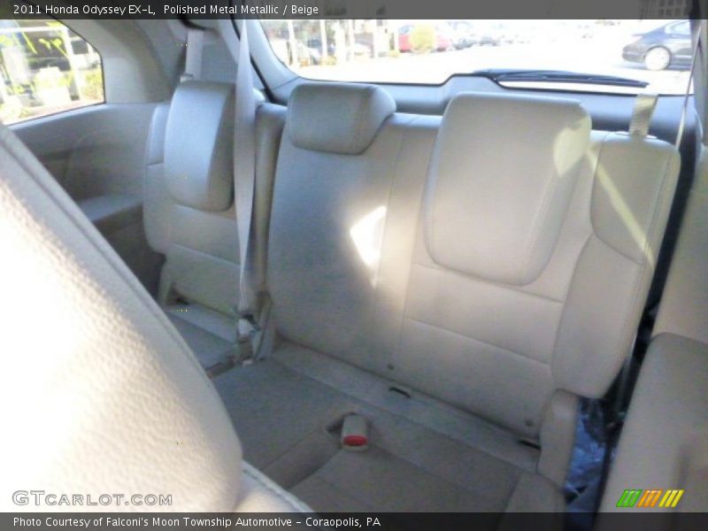 Polished Metal Metallic / Beige 2011 Honda Odyssey EX-L