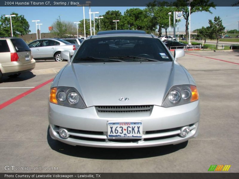 Sterling / Black 2004 Hyundai Tiburon GT
