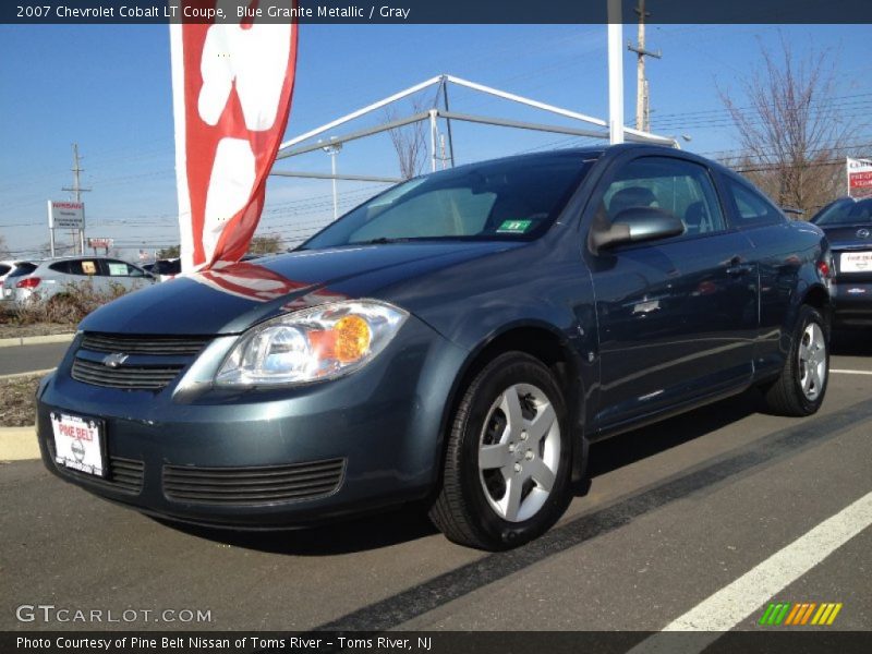 Blue Granite Metallic / Gray 2007 Chevrolet Cobalt LT Coupe