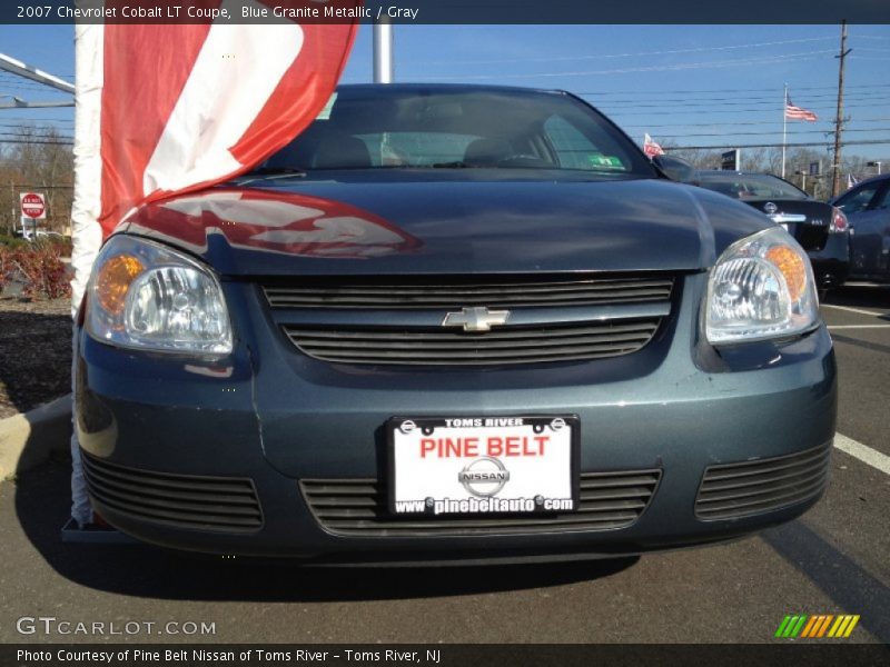Blue Granite Metallic / Gray 2007 Chevrolet Cobalt LT Coupe