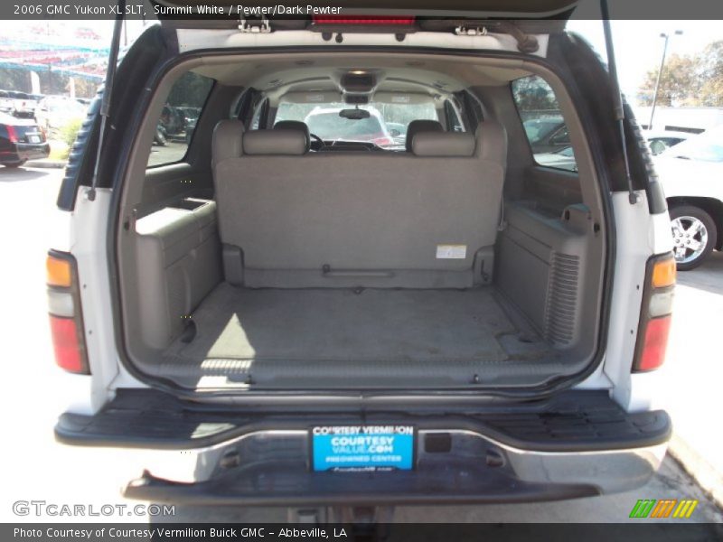 Summit White / Pewter/Dark Pewter 2006 GMC Yukon XL SLT