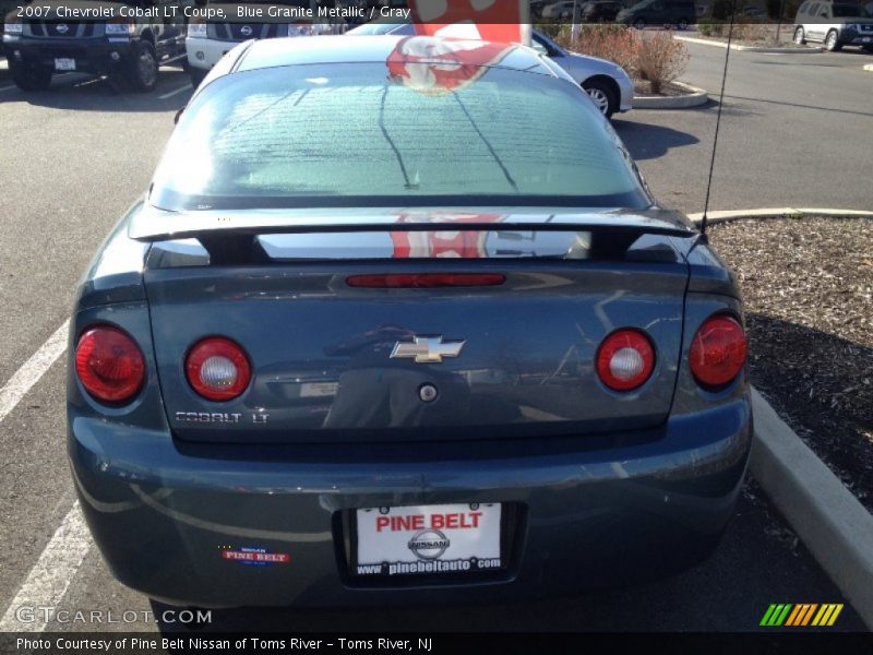 Blue Granite Metallic / Gray 2007 Chevrolet Cobalt LT Coupe