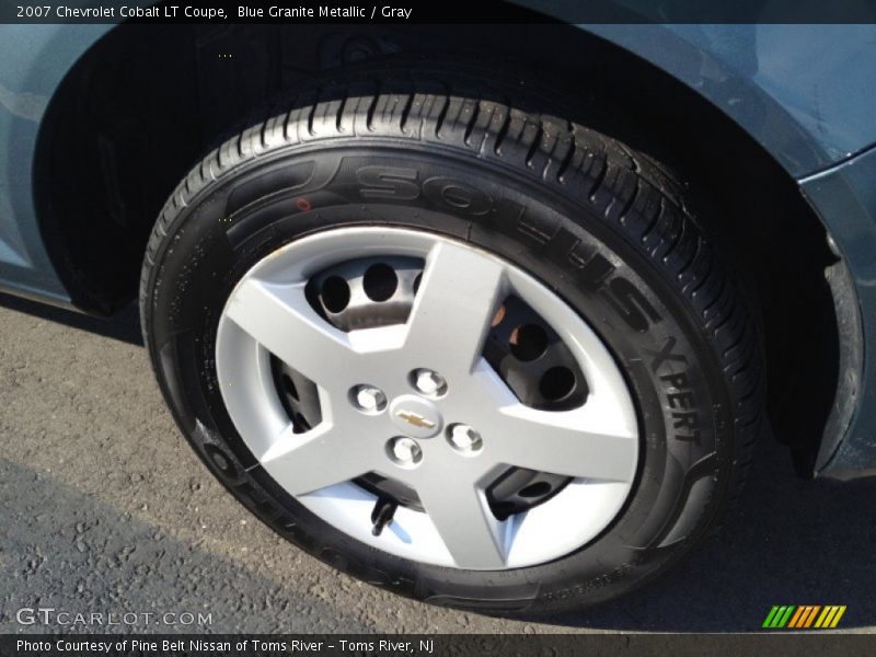 Blue Granite Metallic / Gray 2007 Chevrolet Cobalt LT Coupe