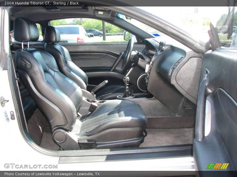 Sterling / Black 2004 Hyundai Tiburon GT