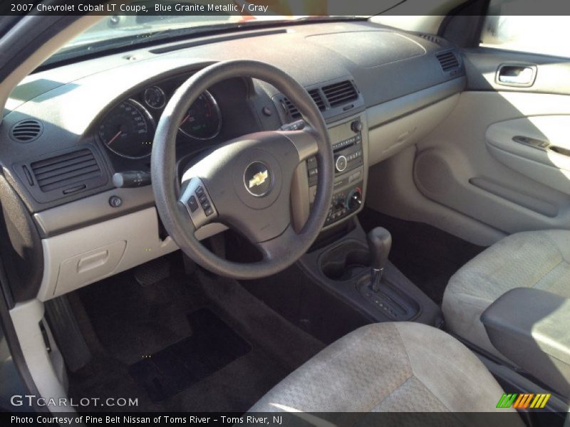 Blue Granite Metallic / Gray 2007 Chevrolet Cobalt LT Coupe