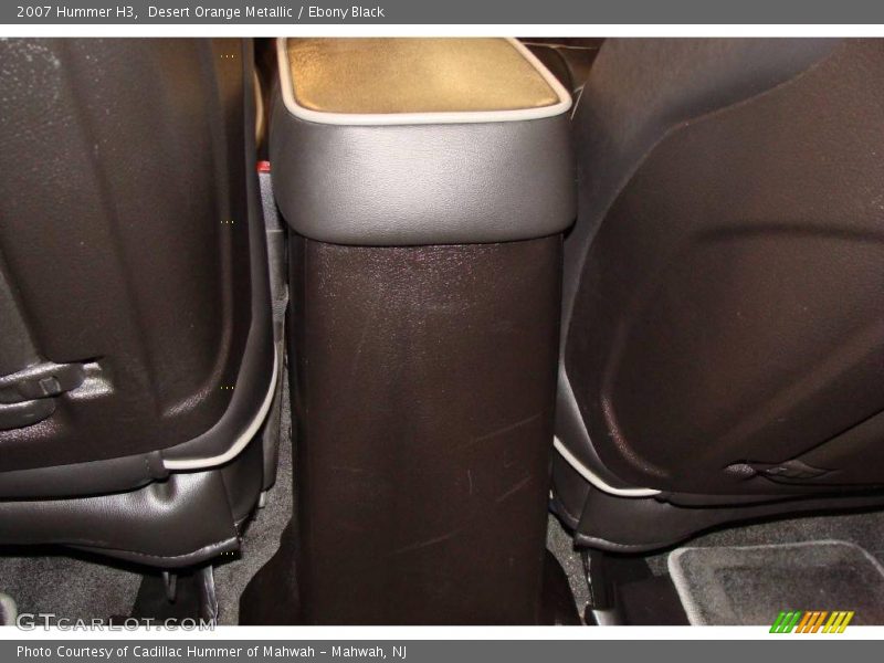 Desert Orange Metallic / Ebony Black 2007 Hummer H3