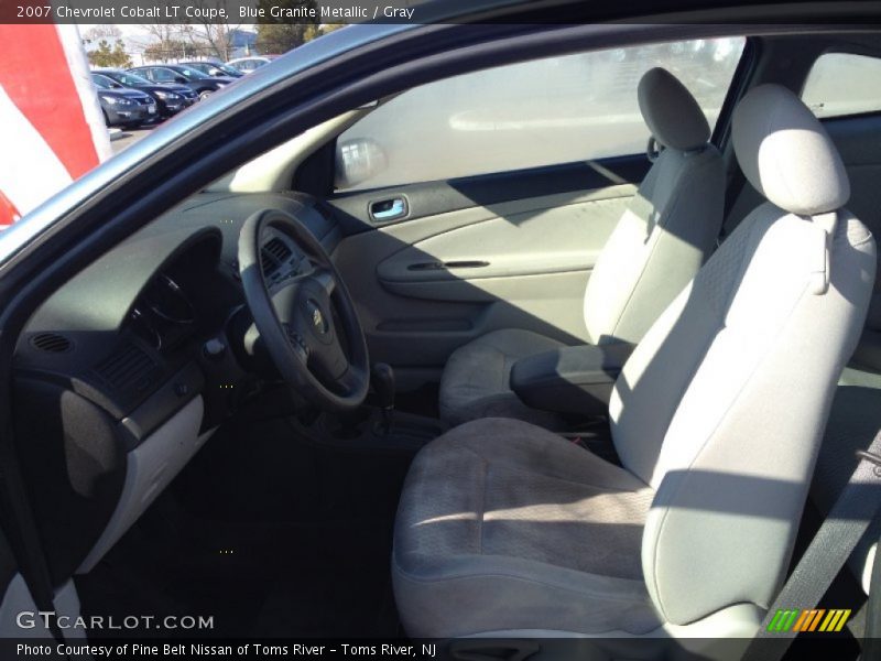 Blue Granite Metallic / Gray 2007 Chevrolet Cobalt LT Coupe