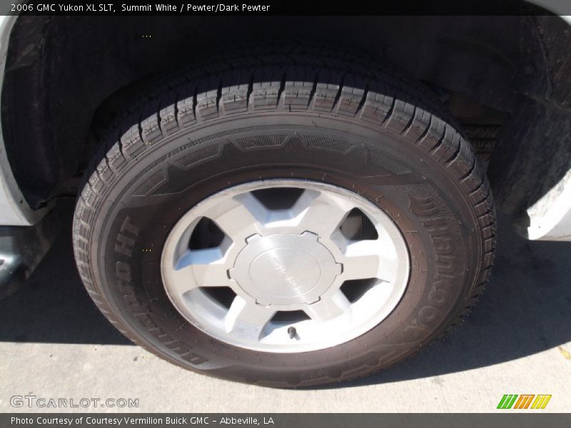 Summit White / Pewter/Dark Pewter 2006 GMC Yukon XL SLT