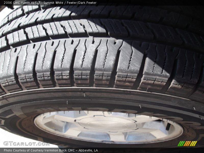 Summit White / Pewter/Dark Pewter 2006 GMC Yukon XL SLT