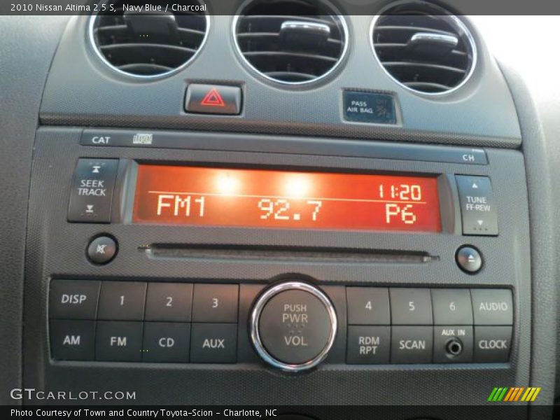 Navy Blue / Charcoal 2010 Nissan Altima 2.5 S