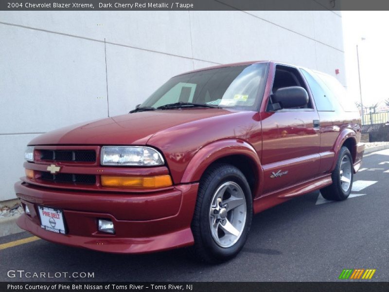 Dark Cherry Red Metallic / Taupe 2004 Chevrolet Blazer Xtreme