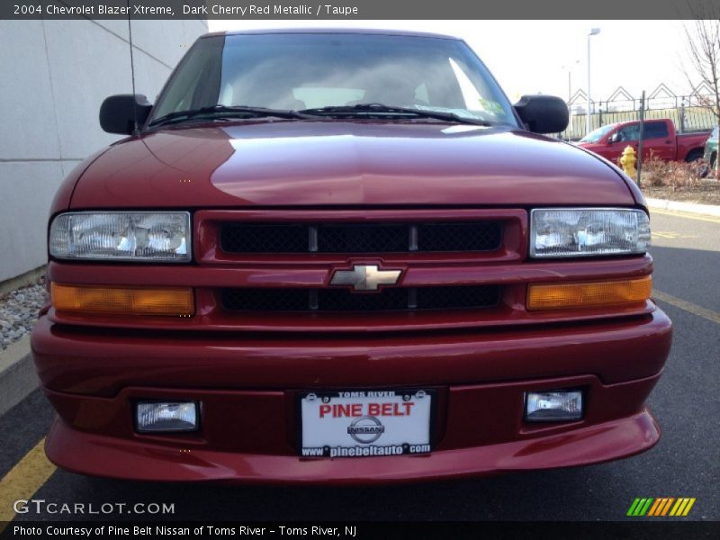 Dark Cherry Red Metallic / Taupe 2004 Chevrolet Blazer Xtreme