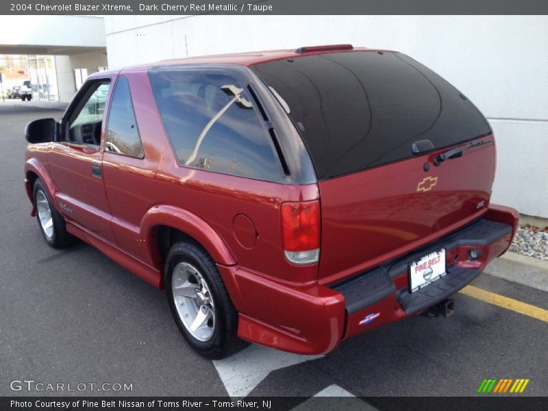 Dark Cherry Red Metallic / Taupe 2004 Chevrolet Blazer Xtreme