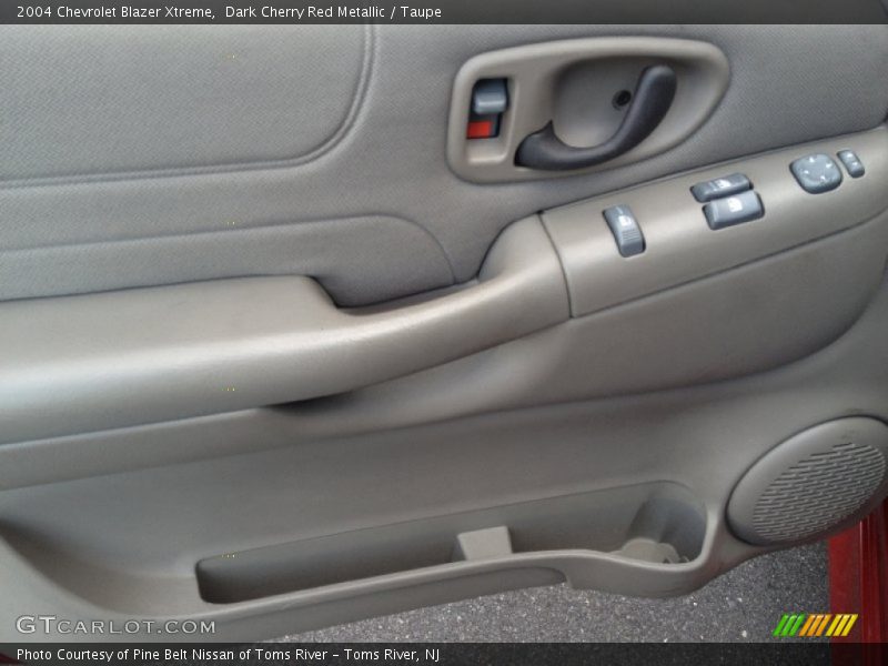 Dark Cherry Red Metallic / Taupe 2004 Chevrolet Blazer Xtreme