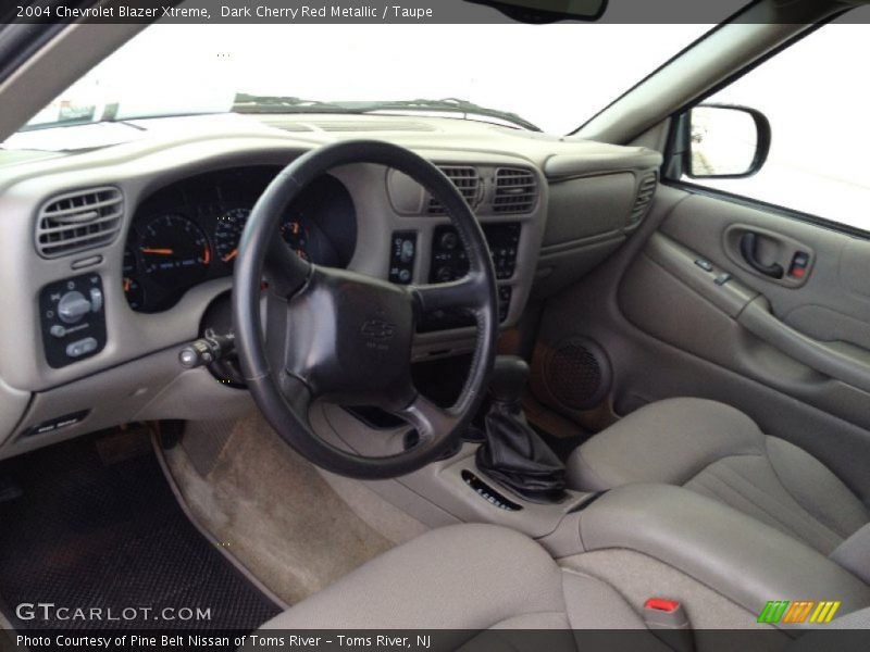 Taupe Interior - 2004 Blazer Xtreme 