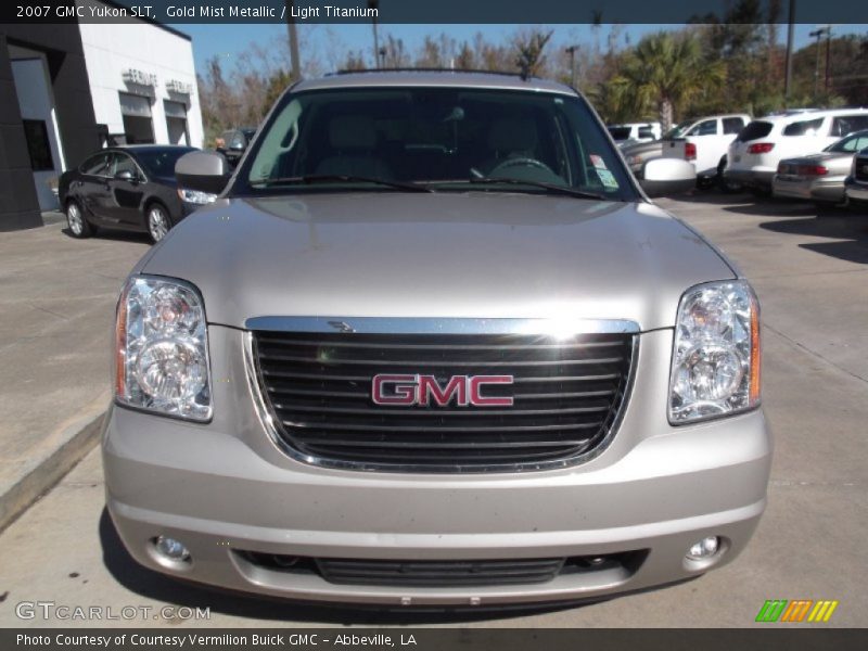 Gold Mist Metallic / Light Titanium 2007 GMC Yukon SLT