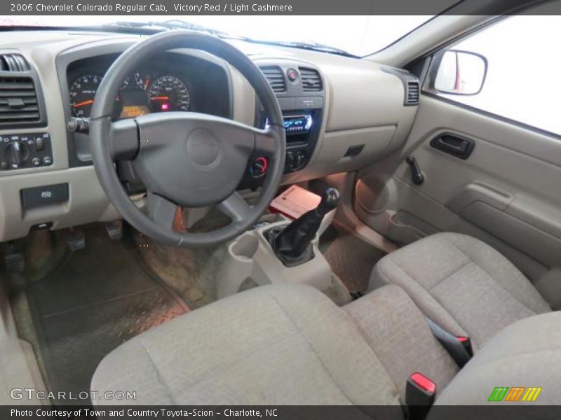 Victory Red / Light Cashmere 2006 Chevrolet Colorado Regular Cab