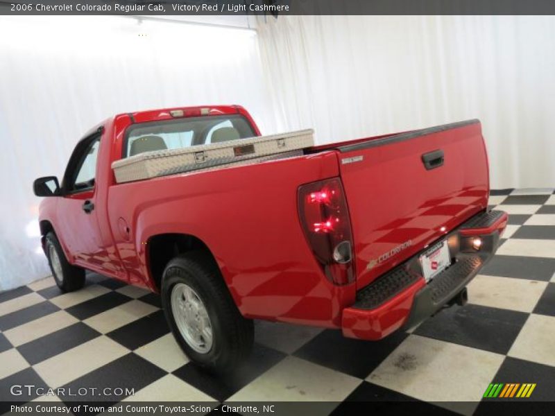 Victory Red / Light Cashmere 2006 Chevrolet Colorado Regular Cab