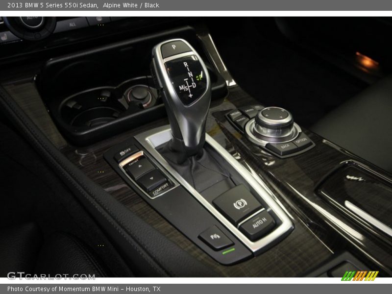 Alpine White / Black 2013 BMW 5 Series 550i Sedan