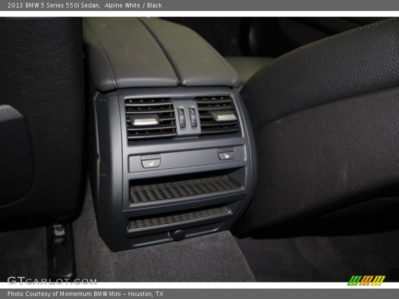 Alpine White / Black 2013 BMW 5 Series 550i Sedan