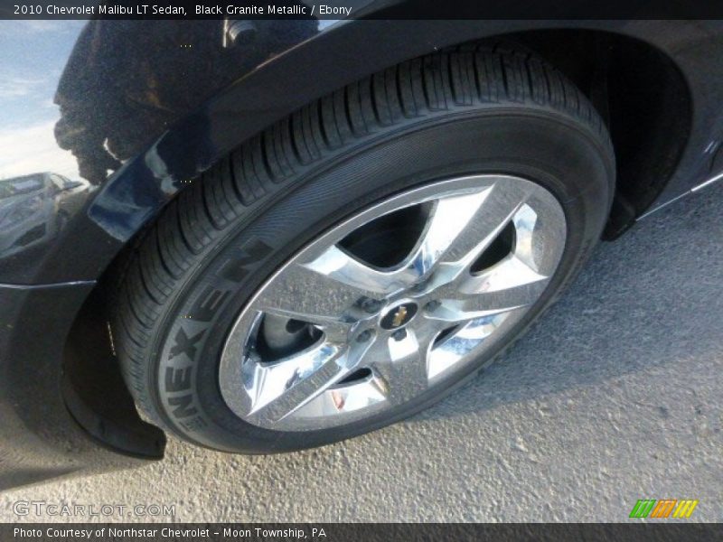 Black Granite Metallic / Ebony 2010 Chevrolet Malibu LT Sedan