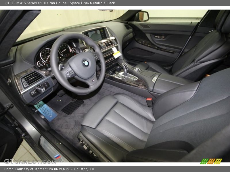 Black Interior - 2013 6 Series 650i Gran Coupe 