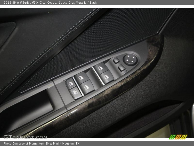 Space Gray Metallic / Black 2013 BMW 6 Series 650i Gran Coupe
