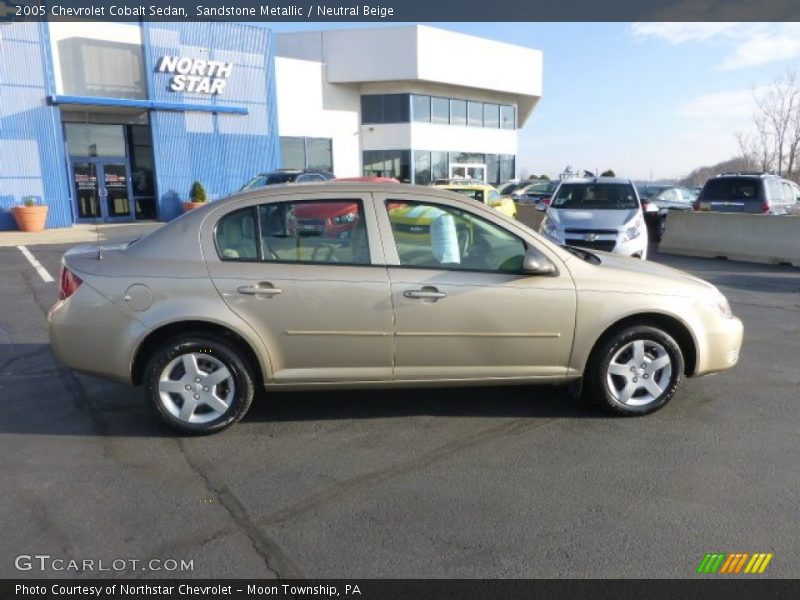 Sandstone Metallic / Neutral Beige 2005 Chevrolet Cobalt Sedan