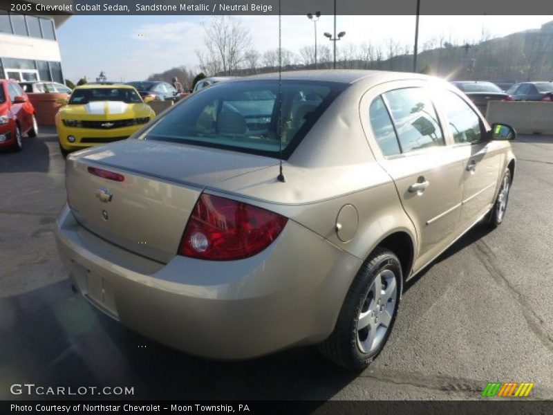 Sandstone Metallic / Neutral Beige 2005 Chevrolet Cobalt Sedan