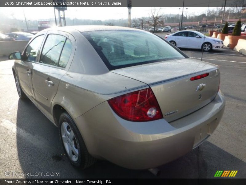 Sandstone Metallic / Neutral Beige 2005 Chevrolet Cobalt Sedan