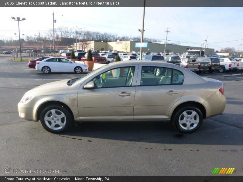 Sandstone Metallic / Neutral Beige 2005 Chevrolet Cobalt Sedan