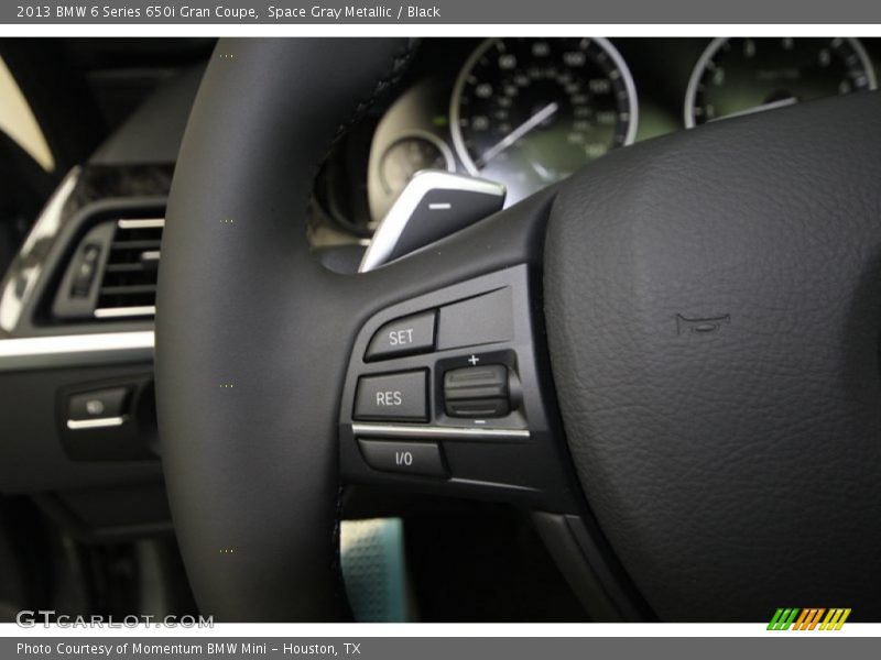 Space Gray Metallic / Black 2013 BMW 6 Series 650i Gran Coupe