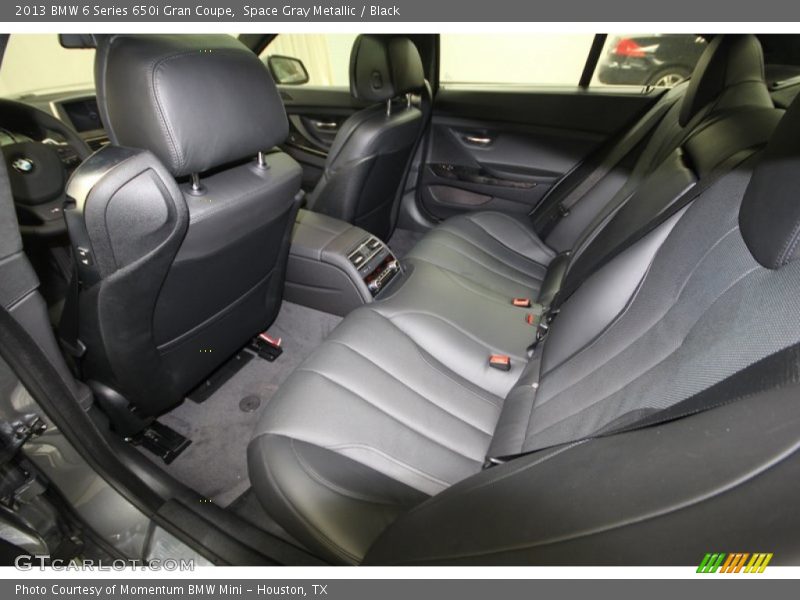 Space Gray Metallic / Black 2013 BMW 6 Series 650i Gran Coupe