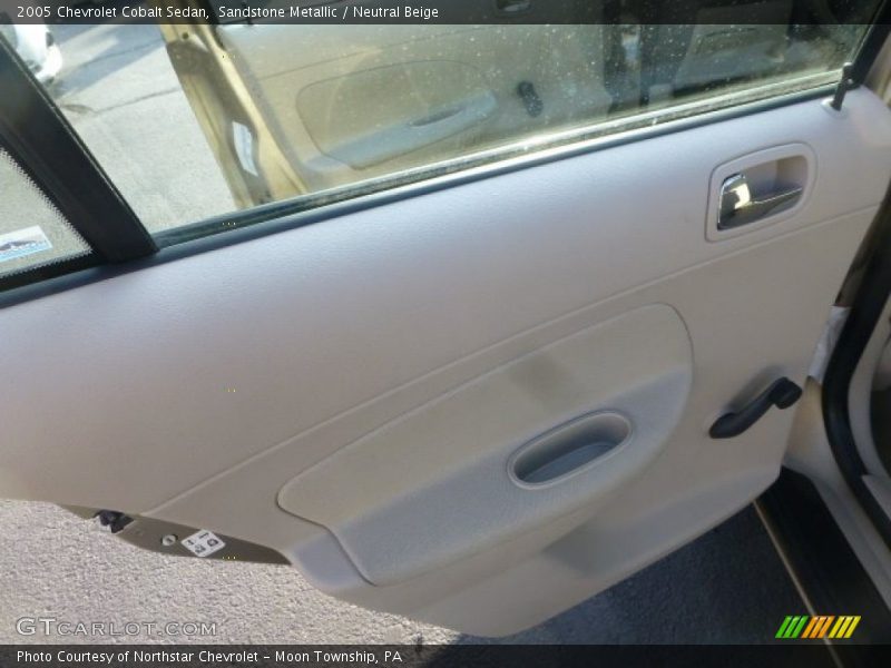 Sandstone Metallic / Neutral Beige 2005 Chevrolet Cobalt Sedan