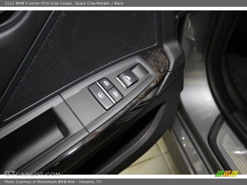 Space Gray Metallic / Black 2013 BMW 6 Series 650i Gran Coupe