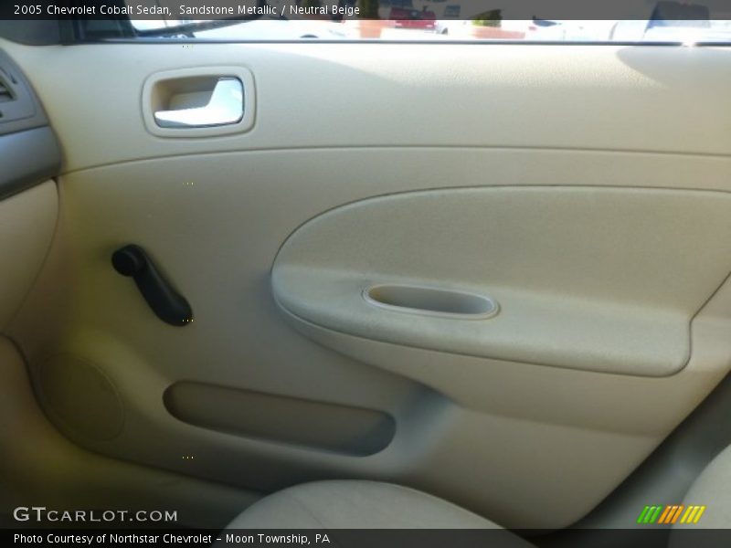 Sandstone Metallic / Neutral Beige 2005 Chevrolet Cobalt Sedan