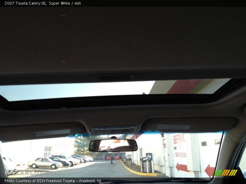 Super White / Ash 2007 Toyota Camry SE