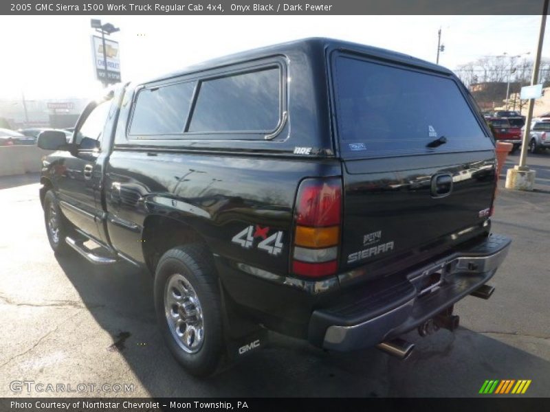 Onyx Black / Dark Pewter 2005 GMC Sierra 1500 Work Truck Regular Cab 4x4