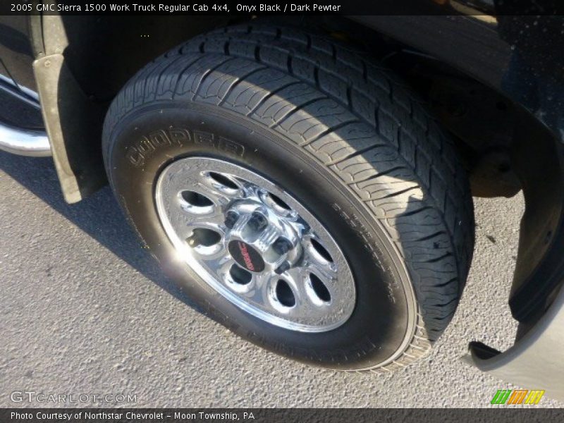 Onyx Black / Dark Pewter 2005 GMC Sierra 1500 Work Truck Regular Cab 4x4