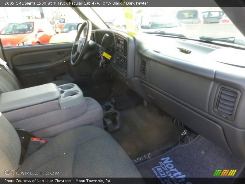 Onyx Black / Dark Pewter 2005 GMC Sierra 1500 Work Truck Regular Cab 4x4