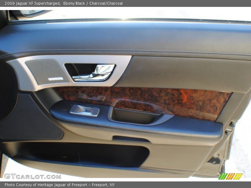 Ebony Black / Charcoal/Charcoal 2009 Jaguar XF Supercharged