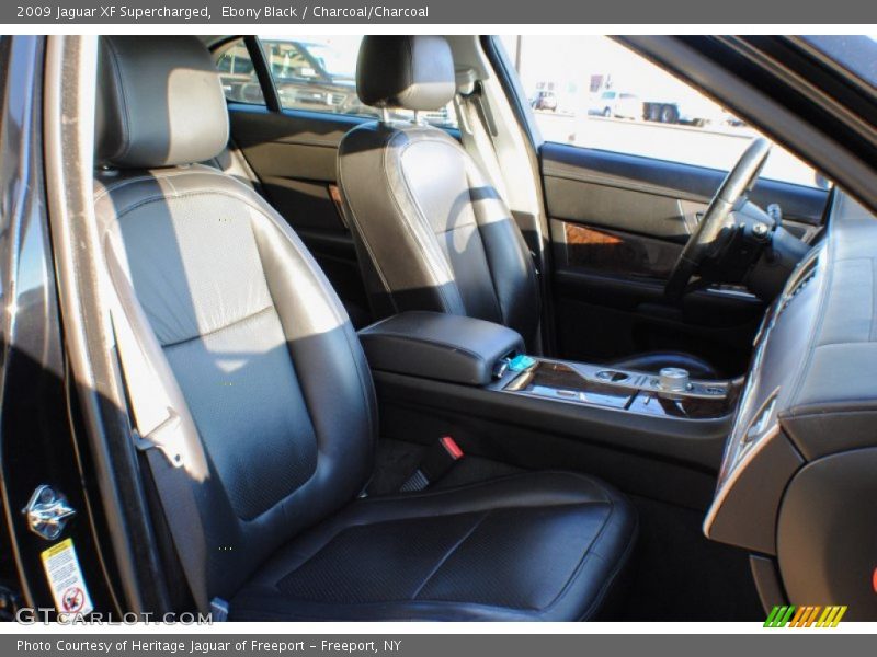 Ebony Black / Charcoal/Charcoal 2009 Jaguar XF Supercharged