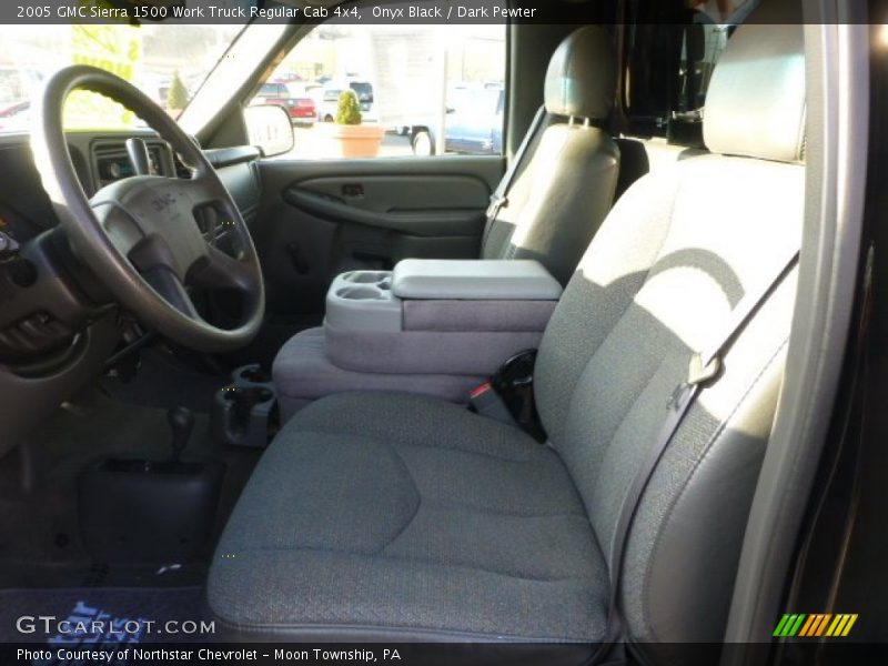 Onyx Black / Dark Pewter 2005 GMC Sierra 1500 Work Truck Regular Cab 4x4