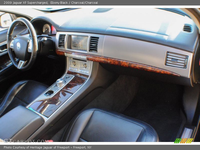 Ebony Black / Charcoal/Charcoal 2009 Jaguar XF Supercharged