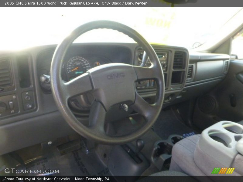 Onyx Black / Dark Pewter 2005 GMC Sierra 1500 Work Truck Regular Cab 4x4