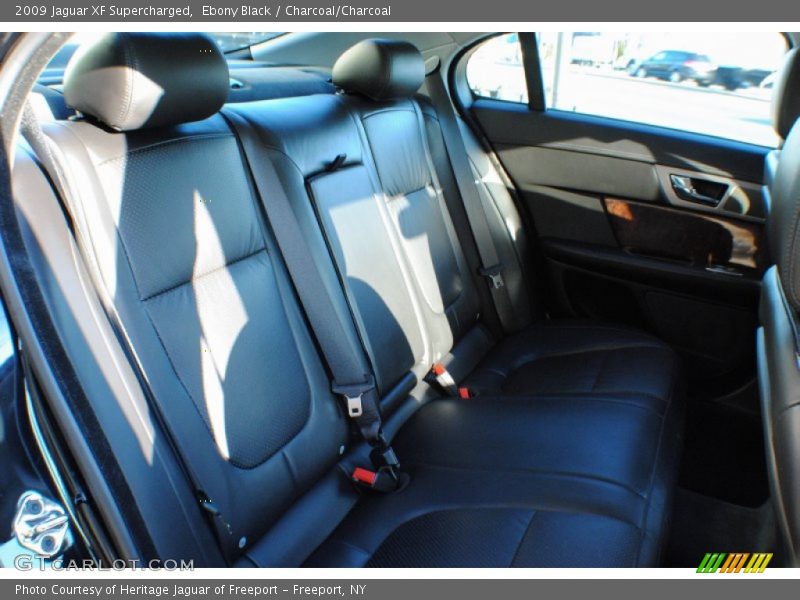 Ebony Black / Charcoal/Charcoal 2009 Jaguar XF Supercharged